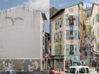 Γάλλος Καλλιτέχνης Μεταμορφώνει Κτήρια Πόλεων Σε Έργα Τέχνης (Pics)
