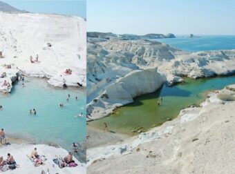 Σαρακήνικο: Η μικρή πανέμορφη παραλία που είναι το πιο φωτογραφημένο τοπίο του Αιγαίου
