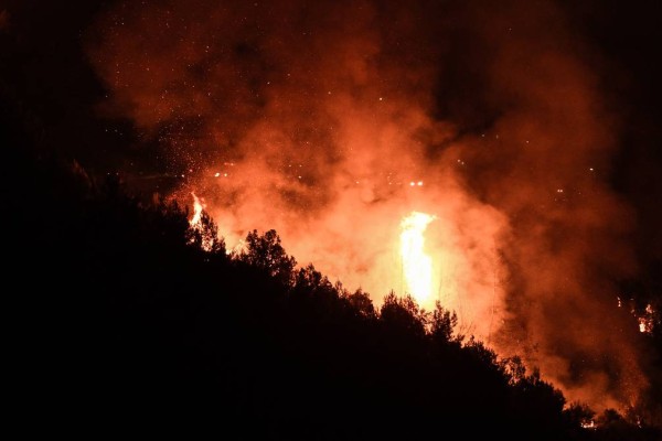 Φωτιά στα Άνω Λιόσια – Καίει σε οικόπεδα