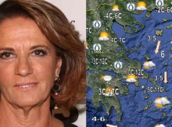 Η πρόγνωση καιρού της Χριστίνας Σούζη: «Αλλάζει το σκηνικό! Καιρός με βροχές και καταιγίδες»