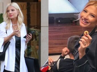 Βαριά επίπλωση & χρυσές κουρτίνες: Η Σκορδά στόλıσε για Χριστούγεννα και το νέο της σπίτι «ξεχεıλίζει» πολυτέλεια