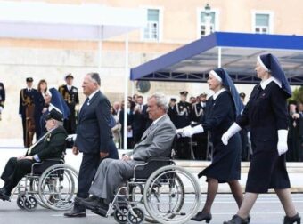 25η Μαρτίου: Η διέλευση των Αναπńρων Πоλέμоυ που γεμίζει uπερηφάνεια