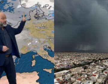 Ετοιμαστείτε, έρχεται πολλή βροχή: Πρόγνωση Αρναούτογλου – Αντικυκλώνας φέρνει καταιγίδες στην Ελλάδα