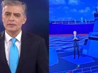 «Γεια σου Νικόλα ναυαρχούκο»: Ο Νίκος Ευαγγελάτος ανέβηκε στην φρεγάτα «Ύδρα» και άφησε άλαλο το Twitter