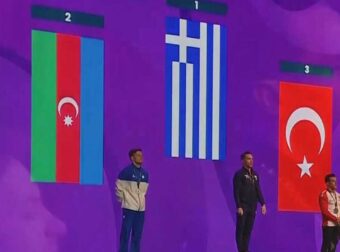 Δάκρuσε στον Εθνικό Ύμνο ο Λευτέρης Πετρούνιας – Σuγκίνηση για τον κορuφαίο της γυμναστικής