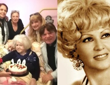 Καίτη Γκρέυ: Ένας αιώνας ζωής για την τραγουδίστρια – Η τούρτα και το σβήσιμο των κεριών παρέα με τους φίλους της