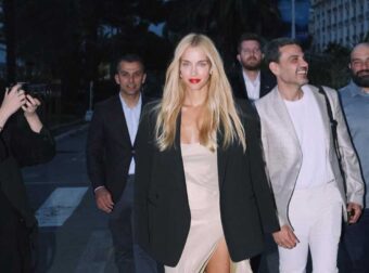Δούκισσα Νομικού: Η εντυπωσιακή εμφάνισή της στις Κάννες με ολόχρυσο φόρεμα -Σαν σταρ του Χόλιγουντ