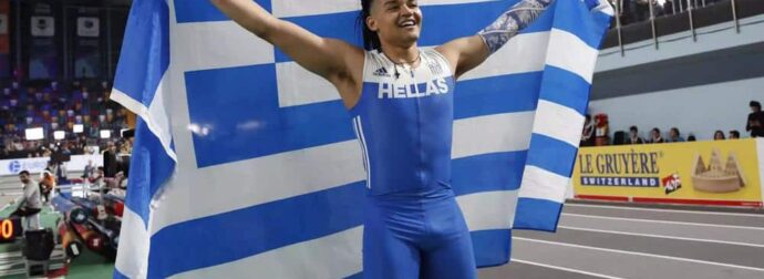«Πέταξε» ο Εμμανουήλ Καραλής – Έκανε νέο πανελλήνιο ρεκόρ με άλμα στα 5,92μ.