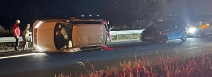 Τρομακτικό τροχαίο δυστύχημα στην Εγνατία Οδό με έναν νεκρό και τραυματίες