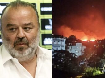 Φωτιά στη Χίο: Η SeaJets έστειλε άλλα δύο πλοία της με ισχυρές πυροσβεστικές δυνάμεις και οχήματα
