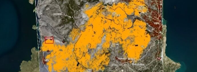 Χίος: Συνελήφθη Γεωργιανή για την μεγάλη φωτιά στην Χίο