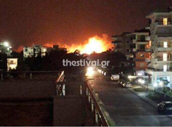Φωτιές στη Θεσσαλονίκη: Σε Λουτρά Λαγκαδά και Νέους Επιβάτες τα μέτωπα