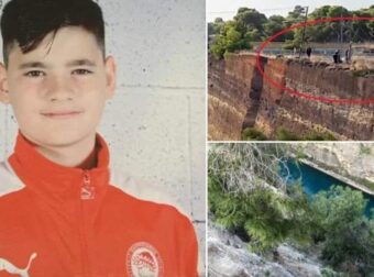 Ο τpαγικός χαμός του 14χρονου Βαγγέλη που έπεσε στο κενό από την Διώρυγα Κορίνθου