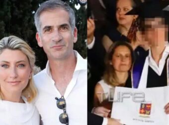 Κώστας Μπακογιάννης: Ο γιος του αποφοίτησε από το Κολλέγιο Αθηνών – Μαζί τους η Σία Κοσιώνη