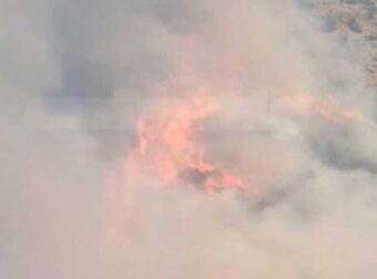 Φωτιά στη Μάνη, στην περιοχή Λάγια – Σηκώθηκαν εναέρια μέσα