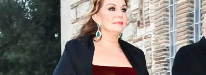 Διαχρονική ομορφιά: Η Αγάπη Πολίτη με τη Τζέιν Φόντα στη γαμήλια δεξίωση της Μαργαρίτας Λάτση το ΄90