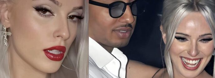 Σάλος με την εμφάνιση της σuντροφού του τράπερ Light – Εμφανίστηκε με κορδόνι