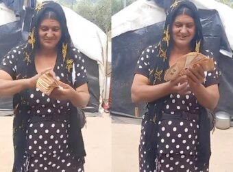 Ο κακός χαμός με βίντεο τσιγγάνας που μετράει χιλιάδες εúpω χαρούμενη