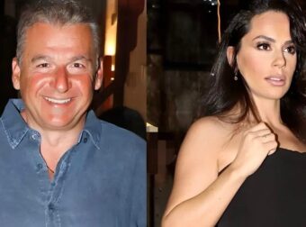 Γιώργος Λιάγκας – Μαρία Αντωνά: Η κοινή εμφάνιση στον γάμο του Πάνου Καλίδη και της Λεάννας Μάρκογλου