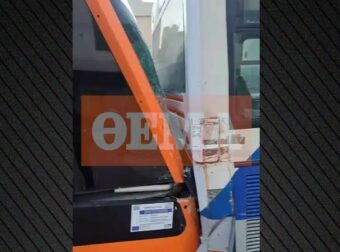 Πειραιάς: Σύγκρουση λεωφορείου με τραμ – Αναφορές για τραυματίες
