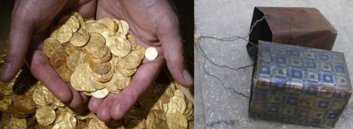 76χρονος Λαρισαίος έκρυψε σε τενεκέ 4.600 χρυσές λίρες αξίας 2.000.000 εupώ και όταν τον άνοιξε δεν βρήκε τίποτα