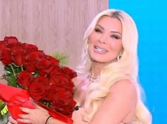 Κατερίνα Καινούργιου: Η on air έκπληξη από τον Παναγιώτη Κουτσουμπή – «Σ’ αγαπάω πολύ μωρό μου»