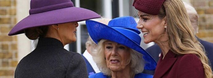 Ο λόγος που η Μελάνια Τραμπ φόρεσε τόσο τεράστιο καπέλο για να συναντήσει την Κέιτ Μίντλετον