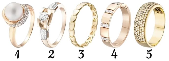 Διαλέξτε ένα δαχτυλίδι για να δείτε τι είδους γυναίκα είστε