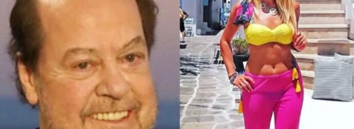 Κατάξανθη, με μακριές κοτσίδες μέχρι την μέση και πολύ νεότερη του: Αυτή είναι η σύντροφος του Γιάννη Πάριου, Στέλλα