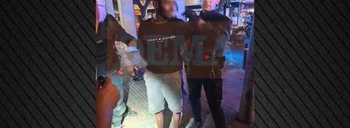 Η στιγμή της σύλληψης του Παλαιστίνιου που δάγκωσε αστυνομικό – «Ήταν λιώμα και ούρλιαζε Αλλάχου Άκμπαρ»