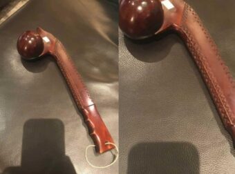 Με έναν φίλο, βρήκαμε τυχαία αυτό το παράξενο αντικείμενο: Μπορείτε να μαντέψετε τι θα μπορούσε να είναι; Αν όχι, ορίστε η απάντηση