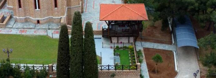 Ο τάφος του Αγίου Παϊσίου σε μοναδικές εικόνες από ψηλά