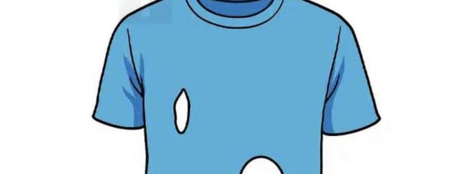 Μόνο το 14% βρίσκει τον σωστό αριθμό τρυπών σε αυτό το μπλουζάκι