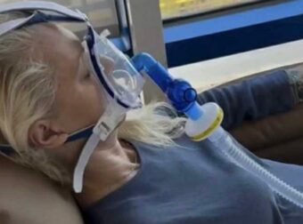 Η Κατερίνα Γκαγκάκη με μάσκα οξυγόνου – Τι ακριβώς συνέβη;