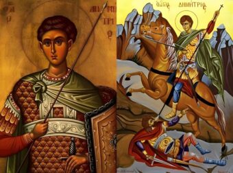 Άγιος Δημήτριος: Τι συμβολίζει η εικόνα του ως αρματωμένου καβαλάρη