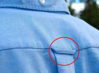 Σε τι χρησιμεύει αυτό στο πίσω μέρος των πουκάμισων;