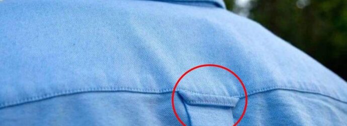 Σε τι χρησιμεύει αυτό στο πίσω μέρος των πουκάμισων;