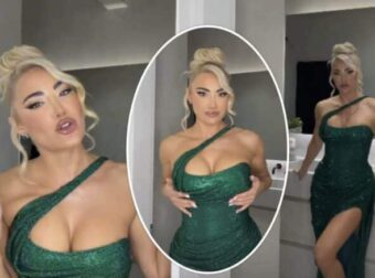 Έλαμψε η Ι.Τούνη στο γάμο της Σ.Πάσσαρη: Το «εκτυφλωτικό» μπούστο και τα… 100άρικα στα γοβάκια της νύφης