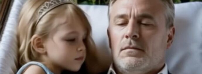 Στην αγρυπνία του πατέρα μας, εκείνη στεκόταν δίπλα του στο φέρετρό όλη μέρα, χωρίς να πει λέξη. Στην αρχή νομίσαμε ότι απλώς θρηνούσε σιωπηλά — αλλά όταν ξάπλωσε δίπλα στο φέρετρο του πατέρα μας, όλα άλλαξαν.