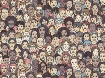 Μπορείτε να εντοπίσετε τη γάτα που είναι κρυμμένη ανάμεσα στους ανθρώπους σε αυτή την εικόνα;