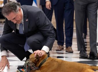 Έκλεψε την παράσταση ο Πίνατ στο Μαξίμου – Η εικόνα που ανήρτησε Υπουργός Εσωτερικών των ΗΠΑ