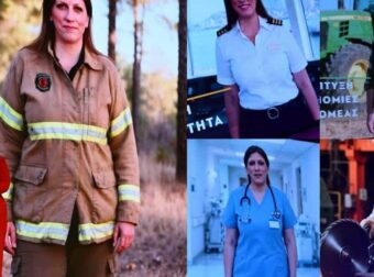 Ξεσάλωσε η Ζωή – Έγινε… Πυροσβέστης, λιμενικός, νοσοκόμα, αγρότισσα, Aρχαία Ελληνίδα