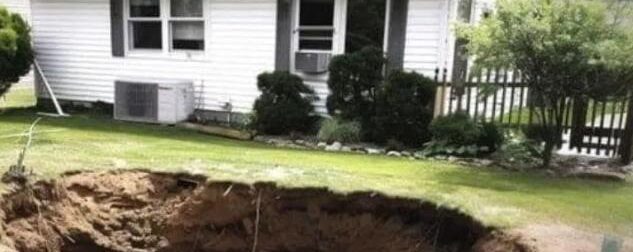 I came home from vacation to find a huge hole dug in my backyard – I wanted to call the cops until I saw what was at the bottom