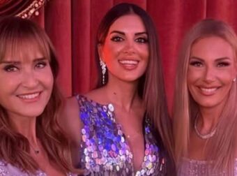 Ζαχαρέα, Τσιμτσιλή και Μεσσαροπούλου εμφανίστηκαν και οι τρεις ντυμένες σαν Πριγκίπισσες της Ανατολής 