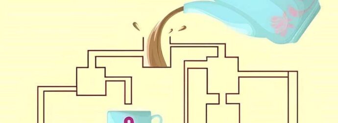 Τεστ IQ: Mπορείτε να βρείτε ποιο φλιτζάνι θα γεμίσει πρώτο με τσάι σε 5 δευτερόλεπτα;