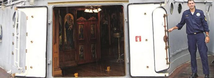 Το εκκλησάκι του Αγίου Νικολάου που προστάτευσε το θωρηκτό «Αβέρωφ»