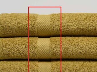 Δείτε τι είναι αυτή η διακοσμητική γραμμή στις πετσέτες του μπάνιου