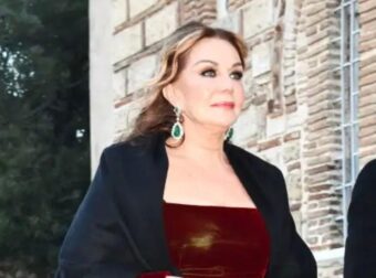 Διαχρονική ομορφιά: Η Αγάπη Πολίτη με τη Τζέιν Φόντα στη γαμήλια δεξίωση της Μαργαρίτας Λάτση το ΄90