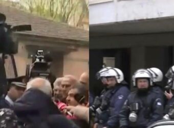 Καρδίτσα: Αγρότες απέκλεισαν το πολιτικό γραφείο του Τσιάρα – Ισχυρές δυνάμεις της ΕΛ.ΑΣ. στο σημείο