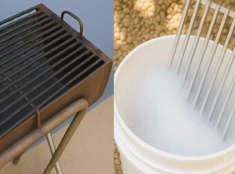 Τέλος καμένα λίπη και σκουριά: Καθαρίστε την σχάρα της ψησταριάς χωρίς τρίψιμο με 2 υλικά που έχετε στο σπίτι